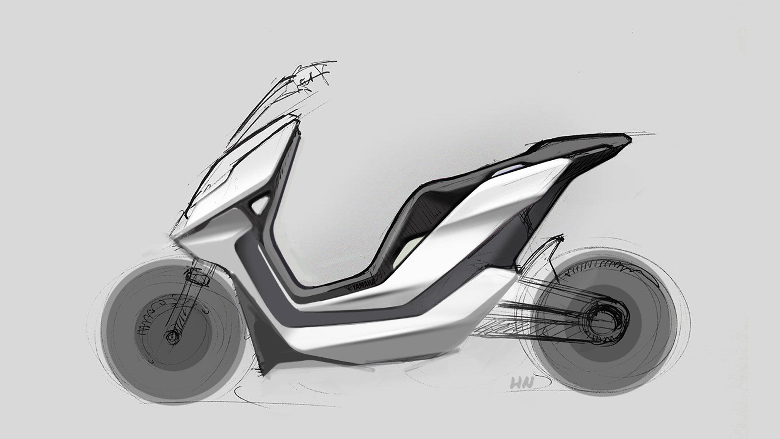 Motorraddesign, Konzeptdesign für einen E-Scooter